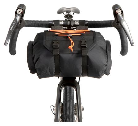 Restrap Bar Bag 14 L Handlebar Bag Black / Orange