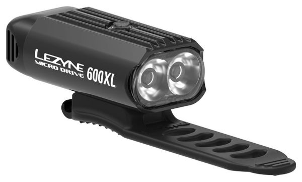 Lezyne Micro Drive 600XL / Streifenpaar-Beleuchtungsset Schwarz