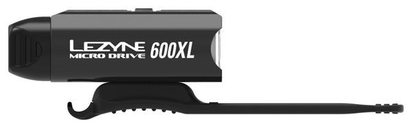 Set di luci Lezyne Micro Drive 600XL / Coppia di strisce nere