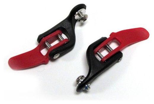 Leatt DBX / GPX / Kart Red Plastic Clamp Kit