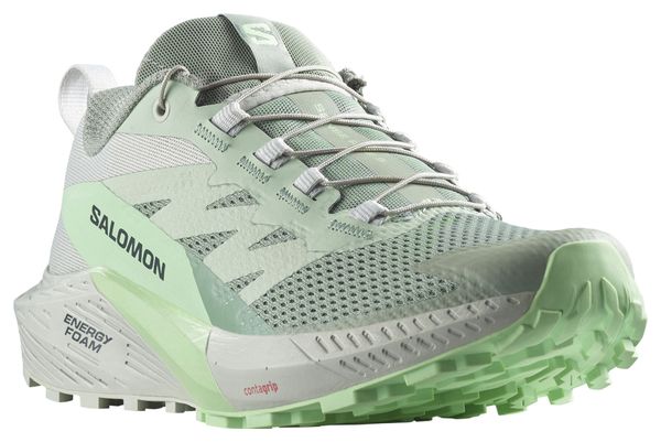 Salomon Sense Ride 5 Women's Trail Shoes Green