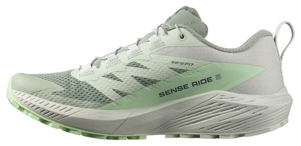 Salomon Sense Ride 5 Zapatillas de trail para mujer Verde