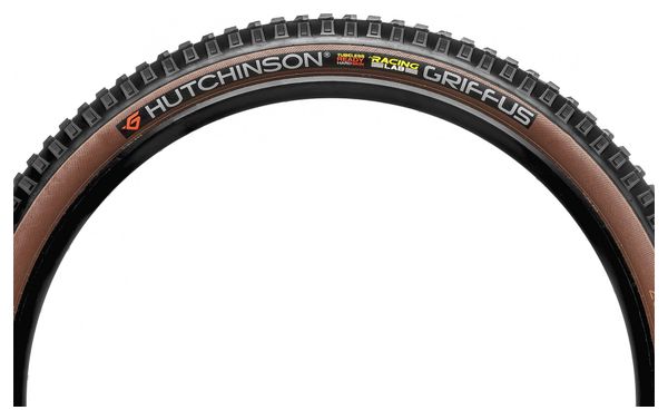 Hutchinson Griffus Racing Lab 2.50 MTB Tire 29 Tubeless Ready Folding Hardskin Race Ripost Gravity Tan Sidewalls eBike