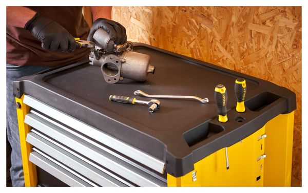 Servante 5 Tiroirs STANLEY STST74305-1 - Fabrication Française - Charge Maximale de 300 kg