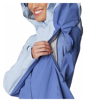 Veste Imperméable Femme Columbia Wahkeena Falls 3L Bleu