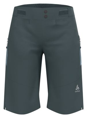 Dames Odlo X-Alp Explorer MTB Overshort Grijs/Blauw