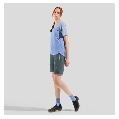 Dames Odlo X-Alp Explorer MTB Overshort Grijs/Blauw