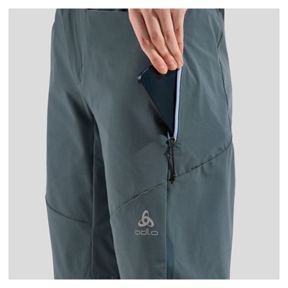 Dames Odlo X-Alp Explorer MTB Overshort Grijs/Blauw