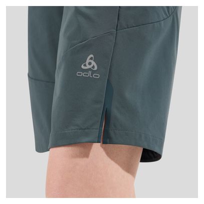 Dames Odlo X-Alp Explorer MTB Overshort Grijs/Blauw