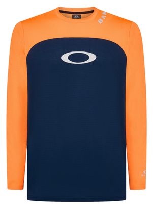 Oakley Free Ride Rc Orange Long Sleeve Jersey