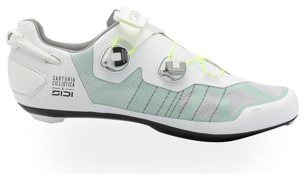 Sidi Laghee Sprinter 2 Road Shoes, White/Green