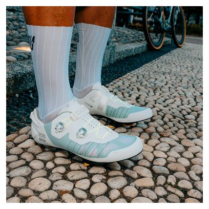 Sidi Laghee Sprinter 2 Road Shoes, White/Green