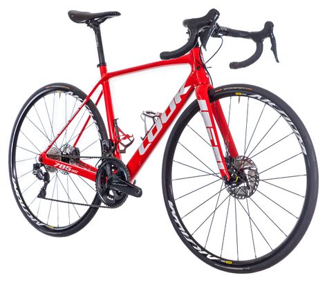 Produit Reconditionné - Vélo de Route Look 785 Huez Shimano Ultégra DI2 11V Red Glossy 2019 S