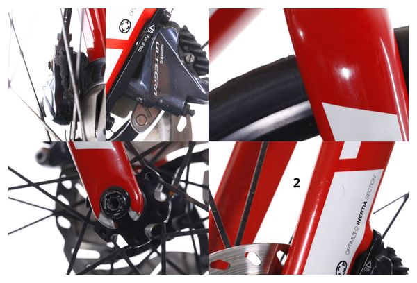 Produit Reconditionné - Vélo de Route Look 785 Huez Shimano Ultégra DI2 11V Red Glossy 2019 S