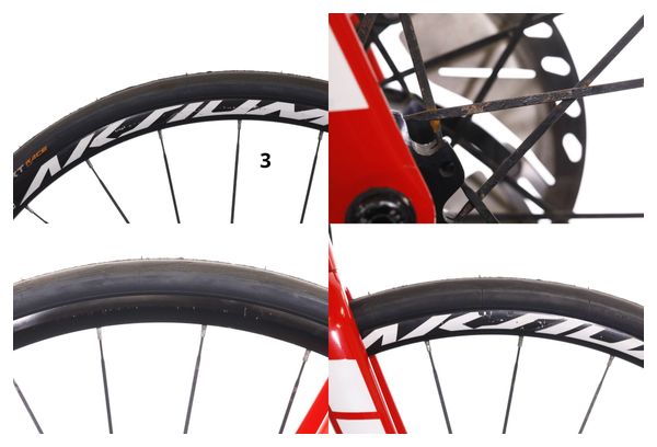 Produit Reconditionné - Vélo de Route Look 785 Huez Shimano Ultégra DI2 11V Red Glossy 2019 S