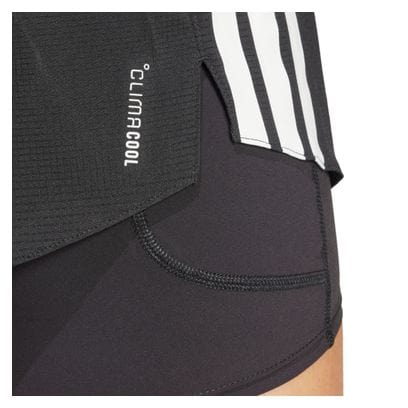 Short 2-en-1 adidas Adizero Noir Femme
