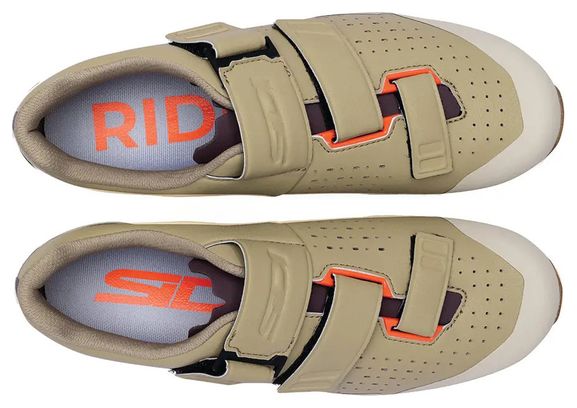 Chaussures de Gravel Sidi Asper Beige Unisexe