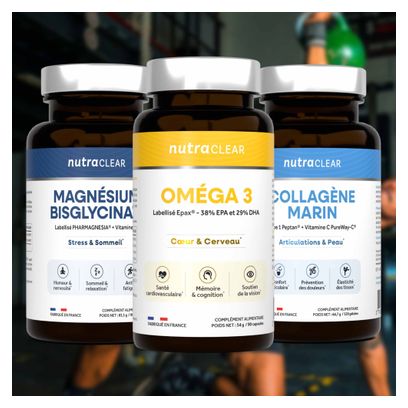 Pack Sport et Récupération - Nutraclear - Collagène