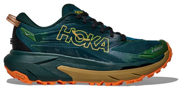 Hoka Mafate 5 Trail-Laufschuhe für Herren, grün/khaki