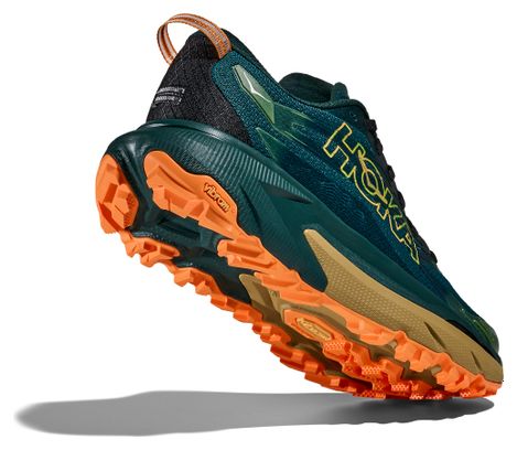 Hoka Mafate 5 Trail-Laufschuhe für Herren, grün/khaki