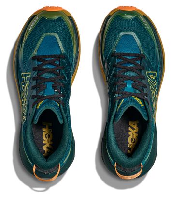 Hoka Mafate 5 Trail-Laufschuhe für Herren, grün/khaki