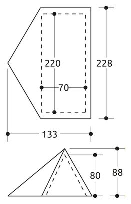 Camp Minima 1 Evo tent