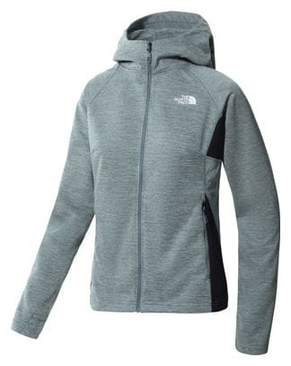 The North Face Athletic Outdoor Full Zip Fleece Blue Woman