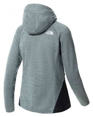 Forro polar The North Face Athletic Outdoor Full Zip azul mujer