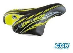 selle enfant kid 14/16/20 pouces monte grappa 996 ok go noir/jaune sans rail