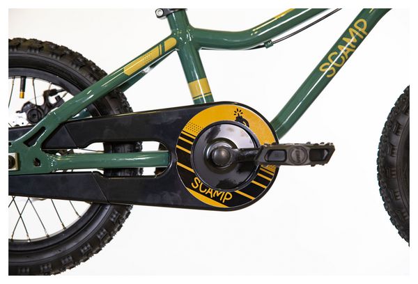 Scamp SmallFox Kids MTB Single Speed 14'' Verde