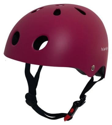 Casque de cyclisme pour enfants - Rose Foncé Mat