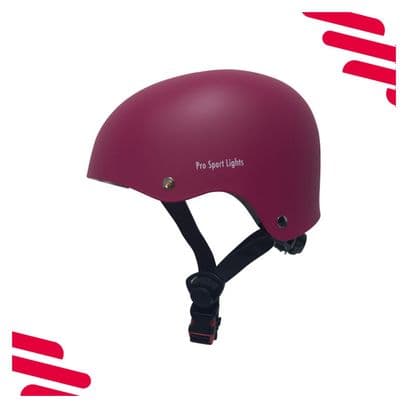 Casque de cyclisme pour enfants - Rose Foncé Mat