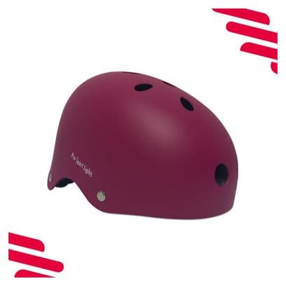 Casque de cyclisme pour enfants - Rose Foncé Mat