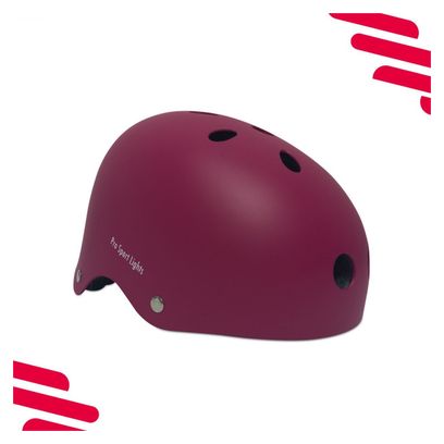 Casque de cyclisme pour enfants - Rose Foncé Mat