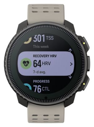 Montre GPS Suunto Vertical Steel Solar Sand - Beige