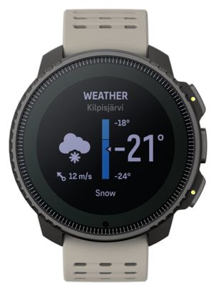 Montre GPS Suunto Vertical Steel Solar Sand - Beige