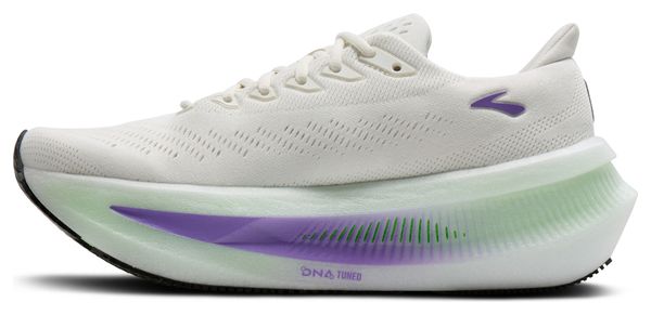 Chaussures Running Brooks Glycerin Max 2 Blanc/Vert Femme