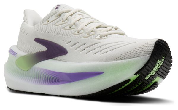 Chaussures Running Brooks Glycerin Max 2 Blanc/Vert Femme