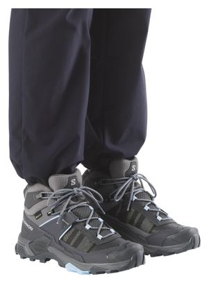 Salomon X Ultra 5 Mid GTX Wanderschuhe, grau/blau, für Damen