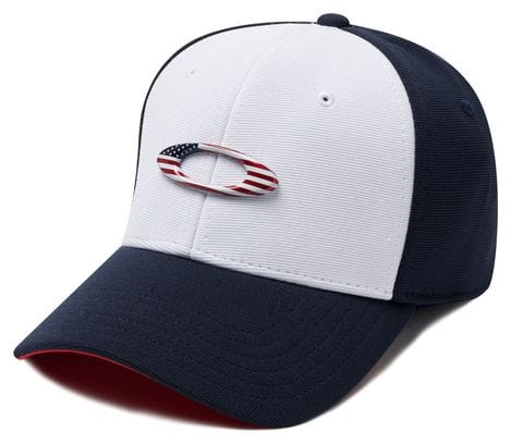 Casquette Oakley Tincan Bleu/Blanc