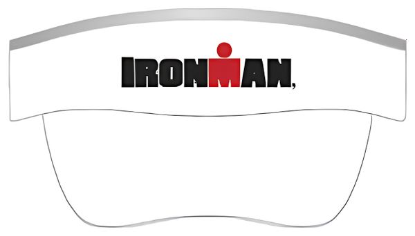 Ironman Mdot Peak Visor White