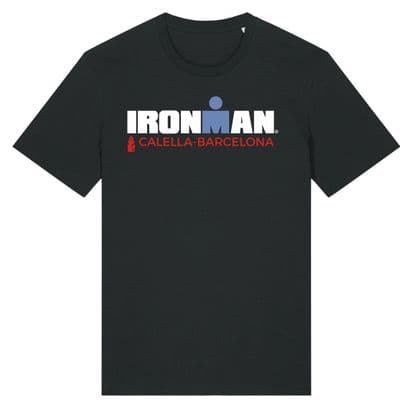 Ironman Barcelona Zwart Heren T-Shirt Korte Mouw