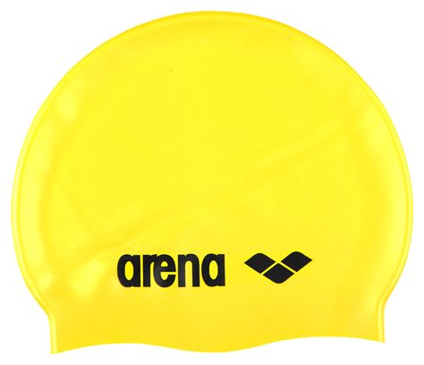 Bonnet de Bain ARENA Classic Silicone Jaune 