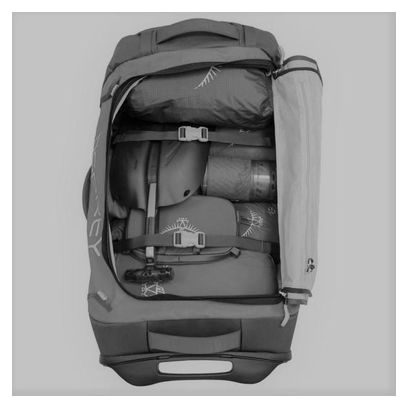 Osprey Rolling Transporter 40 Travel Bag Ruffian Black