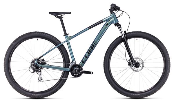 VTT Semi-Rigide Cube Aim Pro Shimano Acera/Altus 8V 29'' Vert Shiftverde