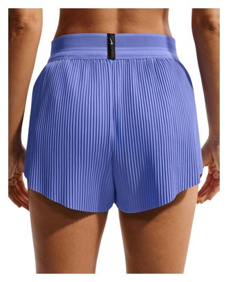 Pantalones cortos Nike AeroSwift 3in azul para mujer