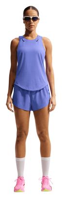 Pantalones cortos Nike AeroSwift 3in azul para mujer