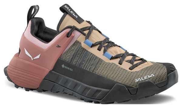 Botas trekking mujer Salewa Wildfire NXT Gore-Tex Beige/Rojo
