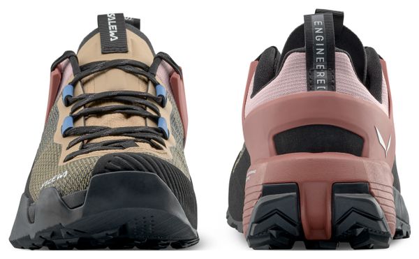 Botas trekking mujer Salewa Wildfire NXT Gore-Tex Beige/Rojo