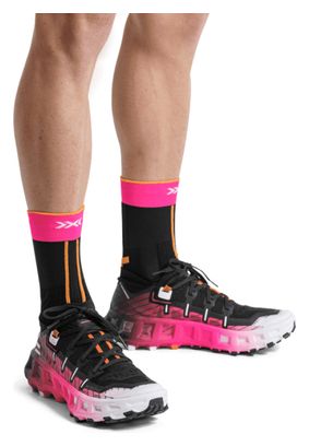 X-Bionic Terraskin X00/C Scarpe da trail Nero/Bianco/Rosa fluorescente